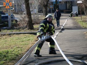 У Запоріжжі загорівся фітнес-центр У Запоріжжі загорівся фітнес-центр
