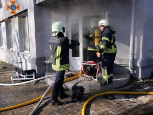 У Запоріжжі загорівся фітнес-центр У Запоріжжі загорівся фітнес-центр