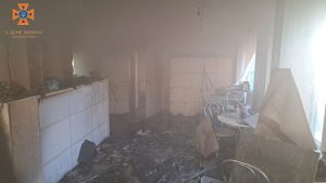 У Запоріжжі загорівся фітнес-центр У Запоріжжі загорівся фітнес-центр