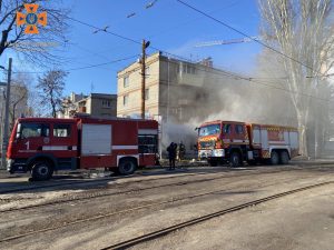 У Запоріжжі загорівся фітнес-центр У Запоріжжі загорівся фітнес-центр