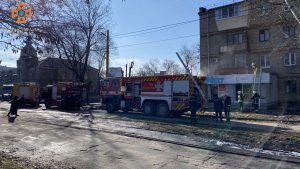 У Запоріжжі загорівся фітнес-центр У Запоріжжі загорівся фітнес-центр
